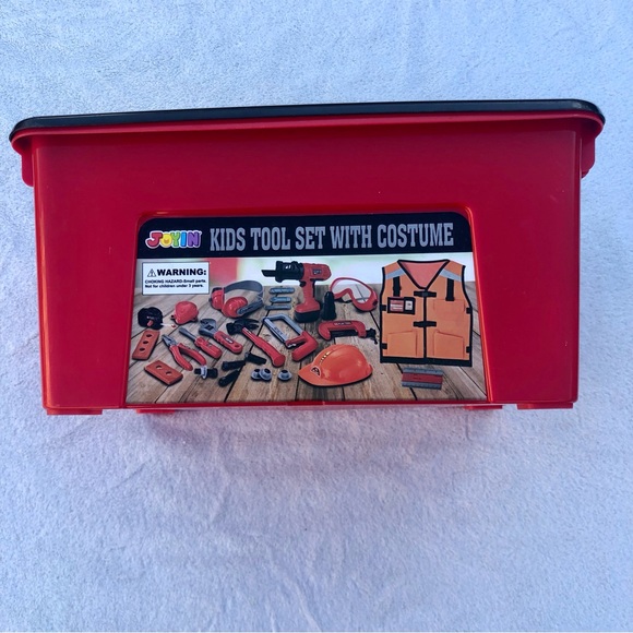 Joyin Construction Worker Dress-Up Set Hard Hat - Picture 1 of 7